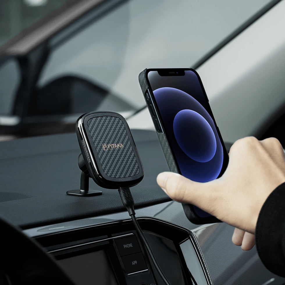 MagEZ Case for iPhone 12 Series & In-Car Wireless Charging Kit